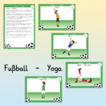 Fußball - Yogastunde mit Bildkarten
