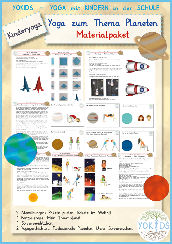 Materialpaket Planeten