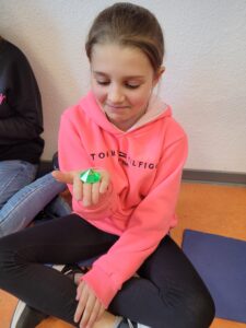 Meditation mit dem Diamanten in der Schule