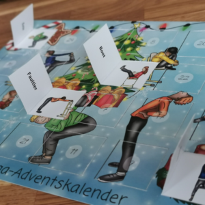 Adventskalender mit Yogaübungen für die Grundschule